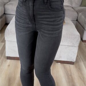 American Eagle Outfitters High Rise Dark Gray Jeans